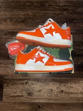 A Bathing Ape Bapesta Orange